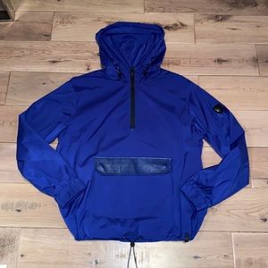 Rudsak nylon/leather anorak